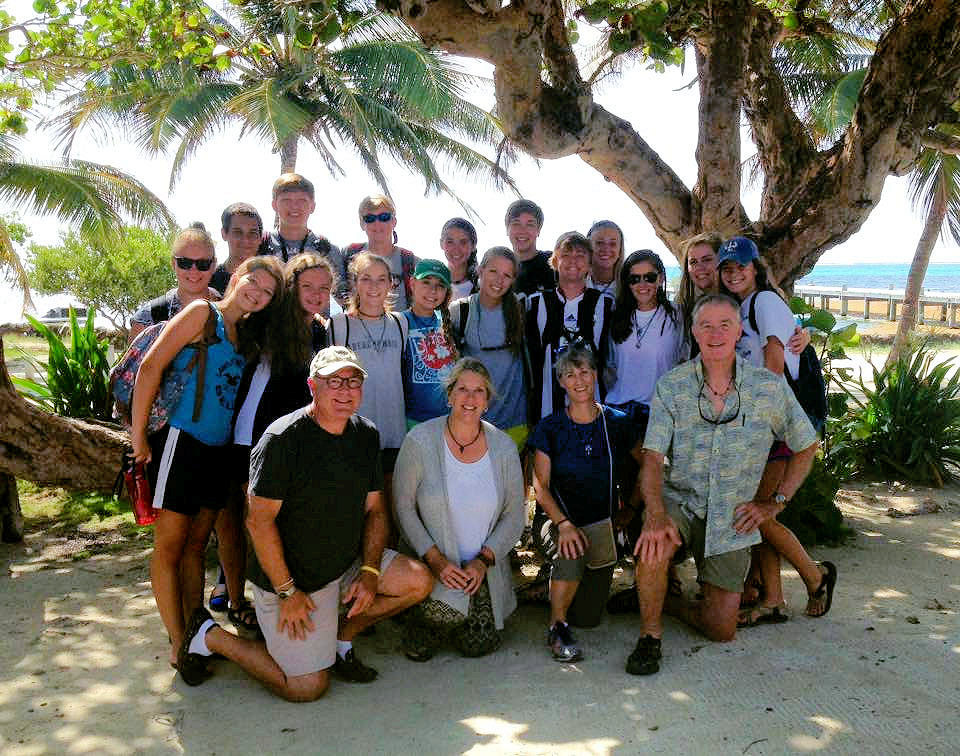 Sequoia belize mission trip group photo