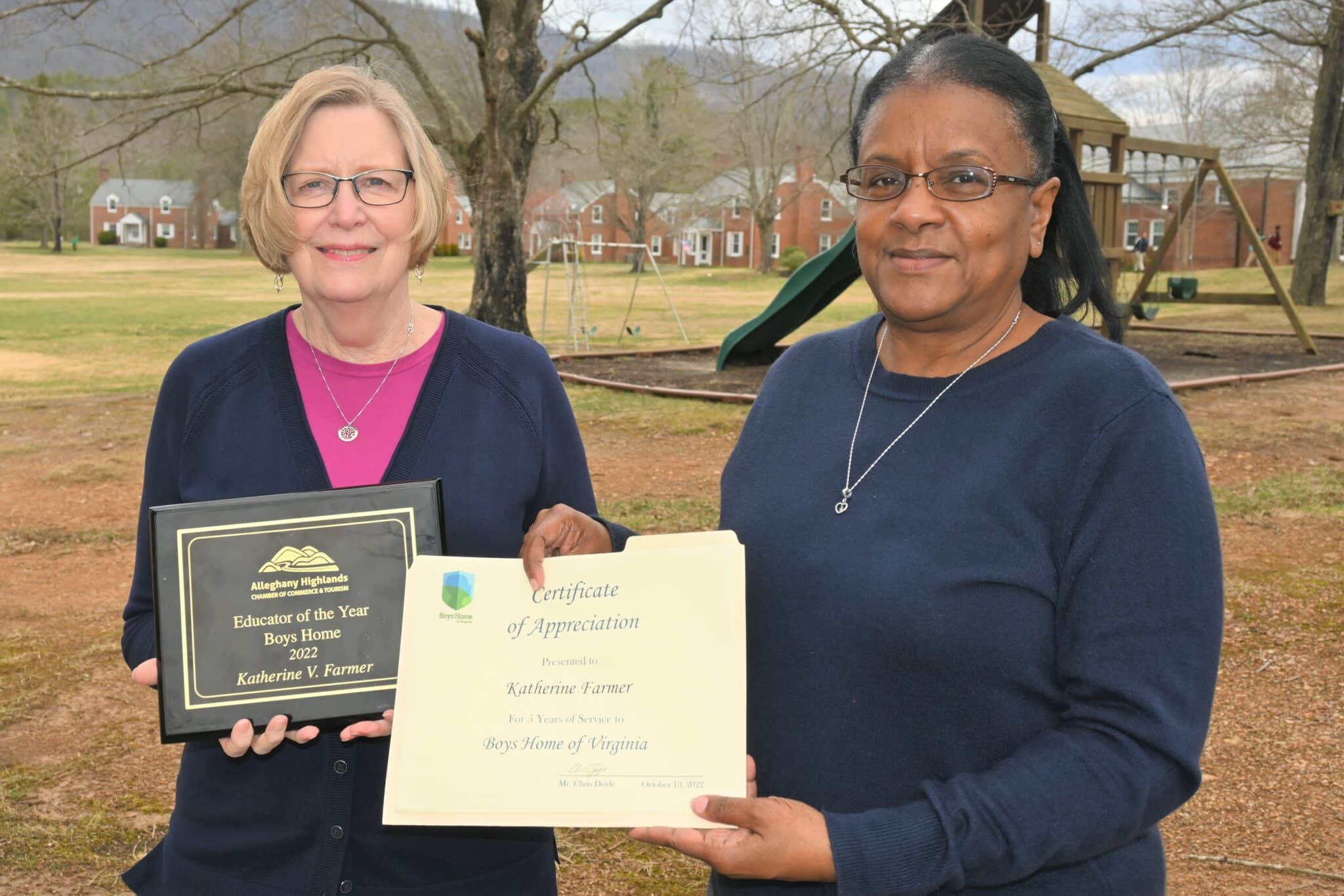 Katherine Farmer Celebrates 5 Year Work Anniversary at Boys Home and