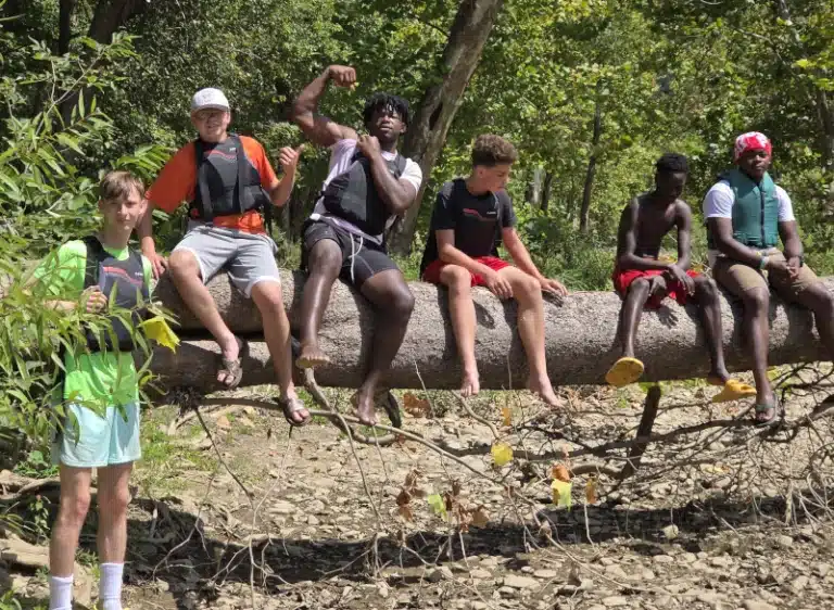 Boys Home Camping and Kayaking Weekend